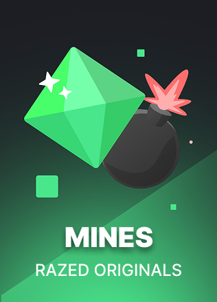 Razed Casino Mines Game Interface