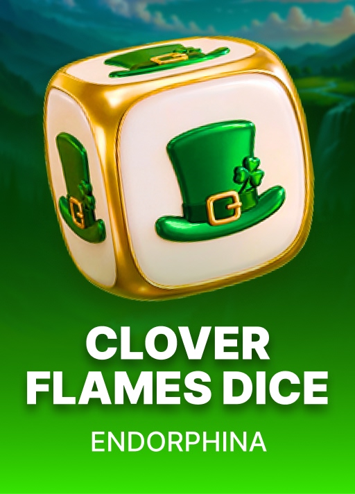 Clover Flames Dice