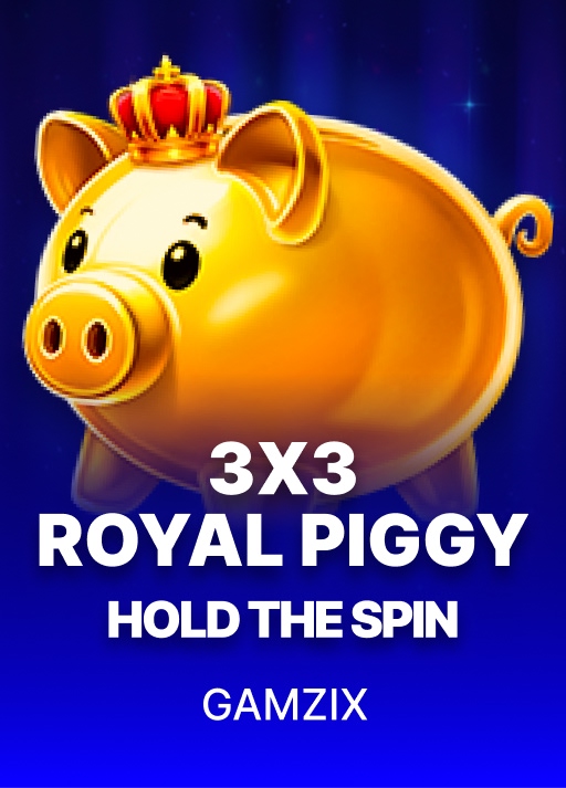 3x3 Royal Piggy: Hold the Spin