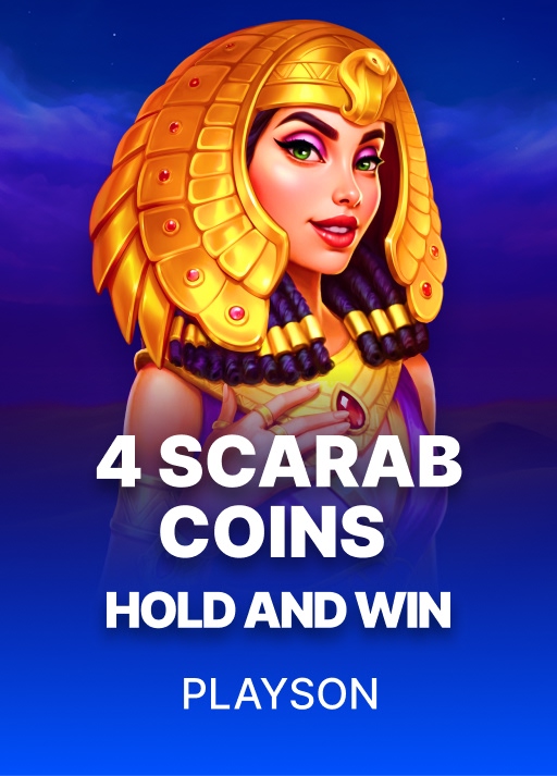 4 Scarab Coins: Hold and Win